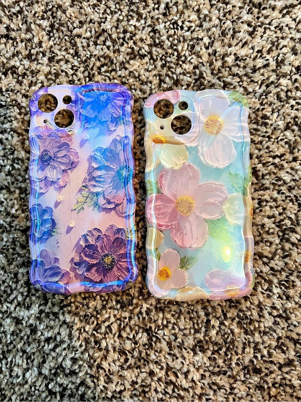 Floral Phone Cases Purple & Multicolor